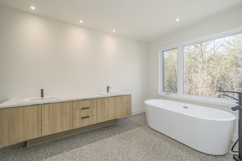 Salle de bain dans un jumelée (construction neuve)